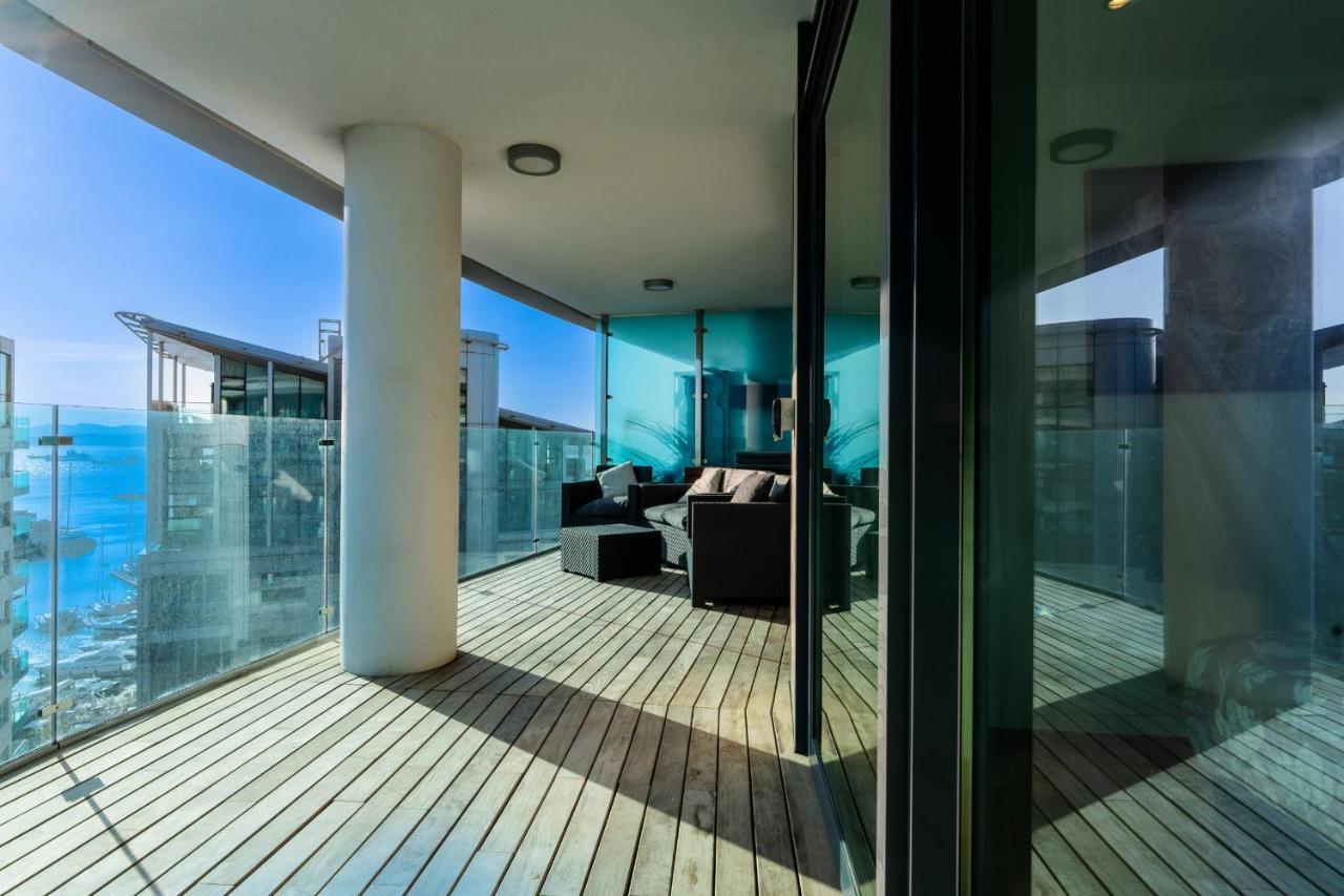 Seaside Serenity Oasis - High Floor - Stunning Views 直布罗陀 外观 照片